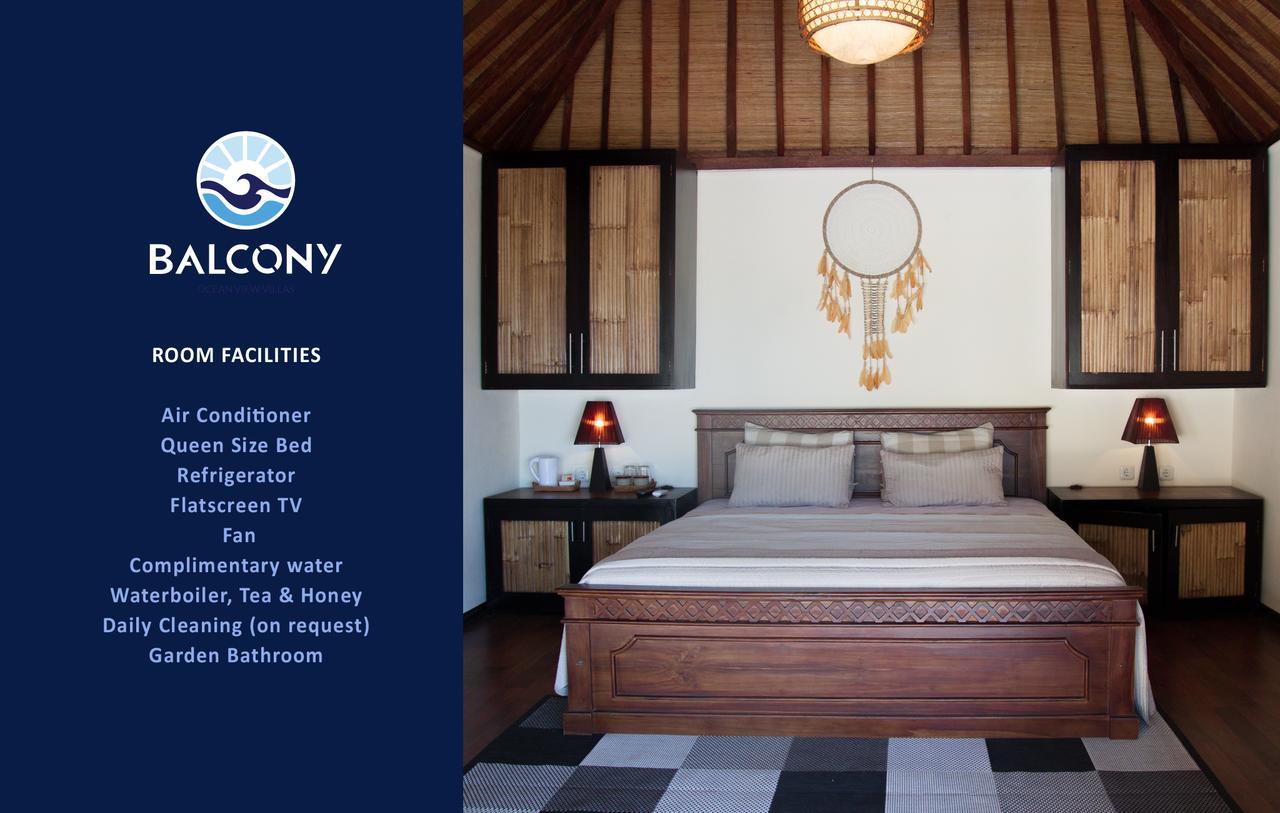 Balcony Ocean View Villas Kuta  Exteriör bild